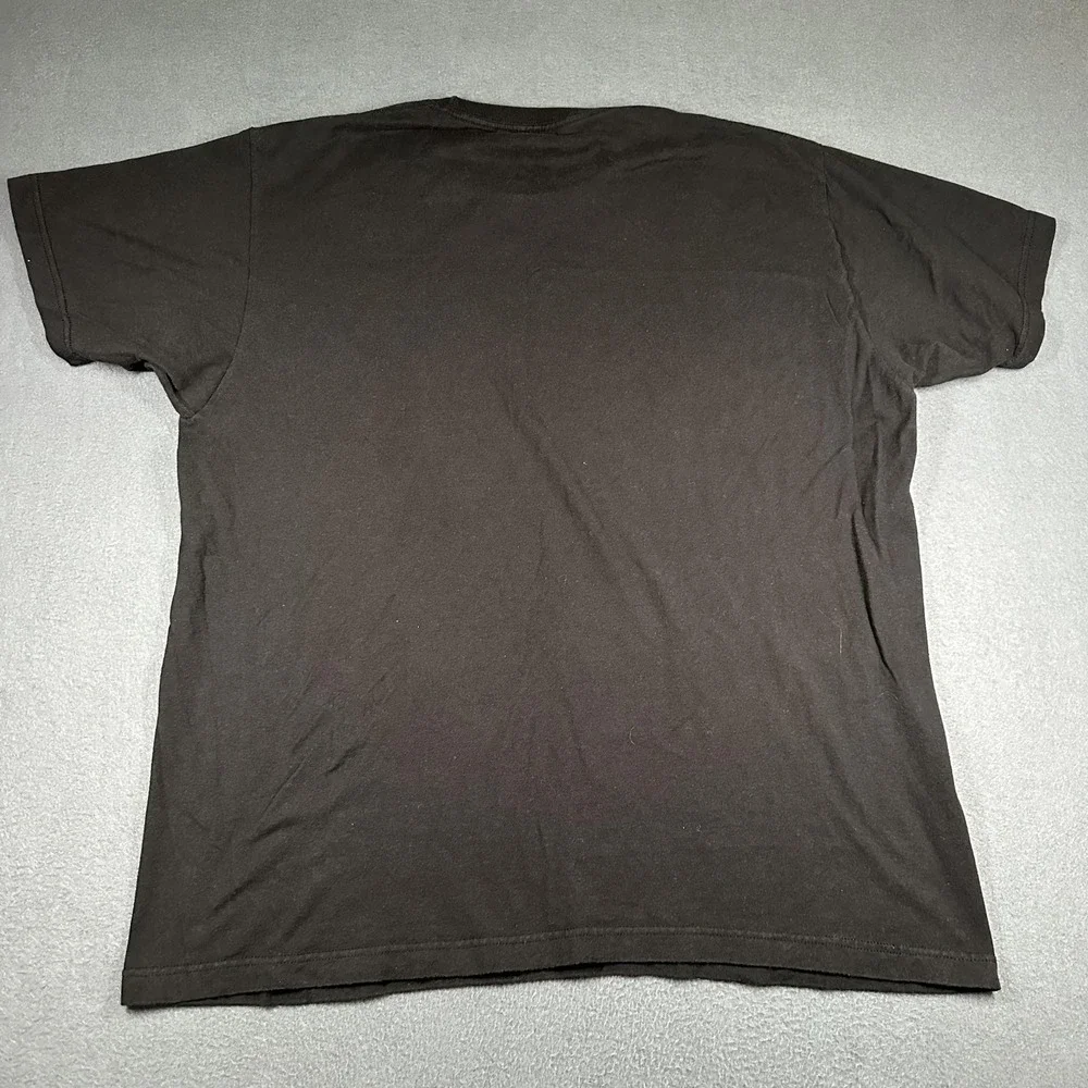 Grateful Dead Shirt Mens XL Black Tour '74 Ripple Junction Graphic Tee Short Slv